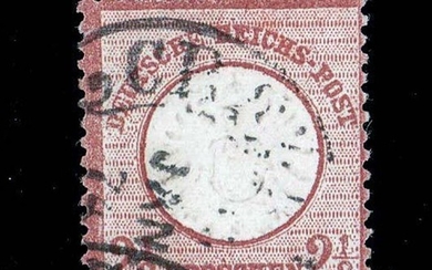 German Empire 1872 - 2½ groschen, medium red-brown, Spalink photo certificate - Michel 21 b