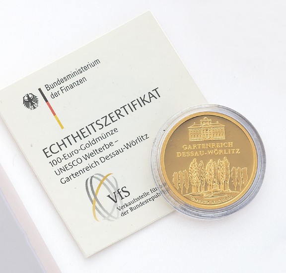 Gold coin, 100 EURO, Germany, 2013 ,...