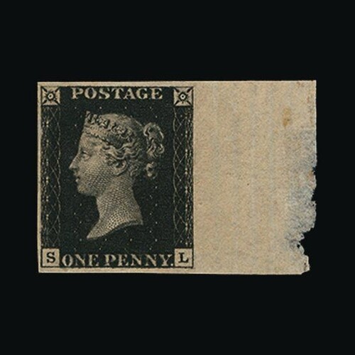 Great Britain - QV (line engraved) : (SG 2var PL8) 1840 1d B...