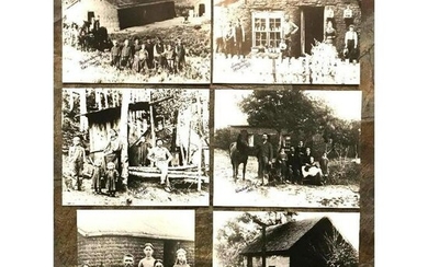 Group of Western Pioneer Family Photos