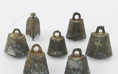 Grp: 7 Early Chinese Bronze Bells