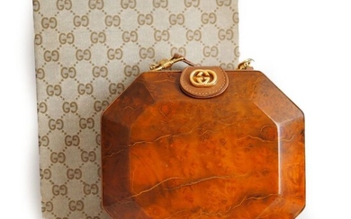 Gucci - Rare Wooden Hardcase - Shoulder bag
