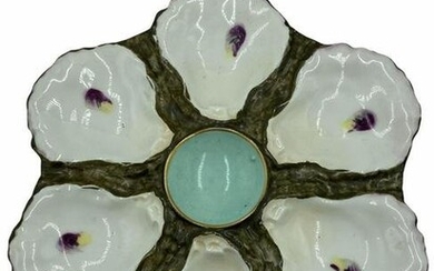 Haviland and Co. Limoges France Porcelain Oyster Plate