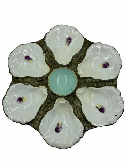 Haviland and Co. Limoges France Porcelain Oyster Plate