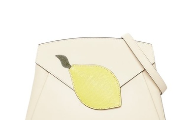 Hermes Tutti Frutti Lemon Leather Shoulder Bag