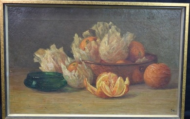 ISABELLE COLLINS FORD STILL LIFE OIL PAINTING