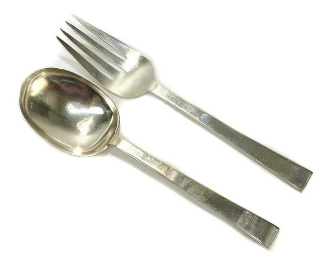 International Sterling Silver Fork and Spoons, Starlit