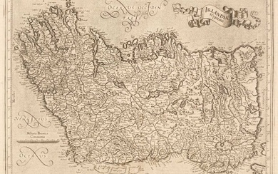 Ireland. Mercator (Gerard), Irlandiae Regnum, circa 1628