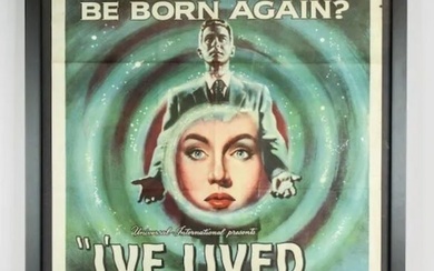 I've Lived Before Vintage Movie Poster