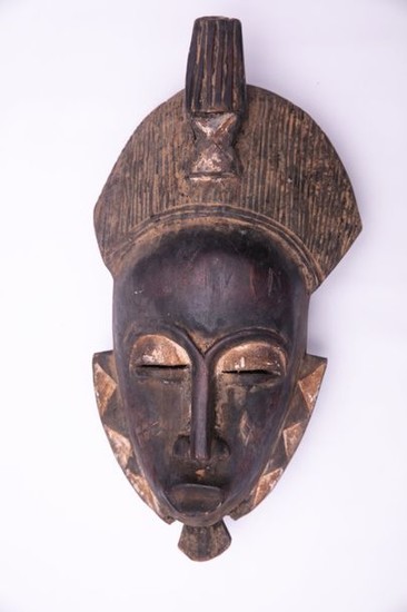 Ivory Coast style wooden mask.