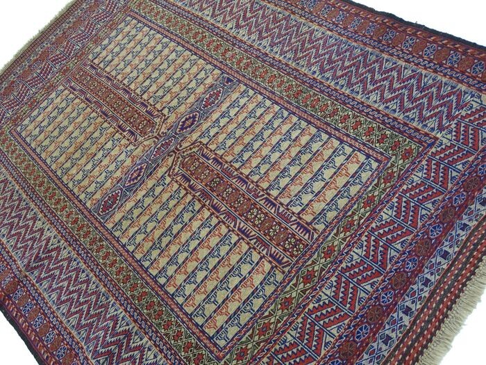 Kelim Beluch - antique carpet - 218 cm - 158 cm