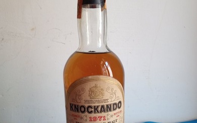 Knockando 1971 - Original bottling - b. 1982 - 75cl