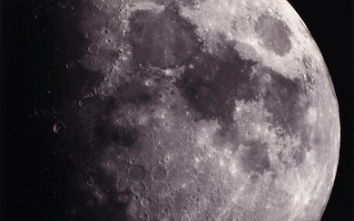 LUNAR IMAGE: The World's largest ground-based lunar image mosaic, 4th April 2009.