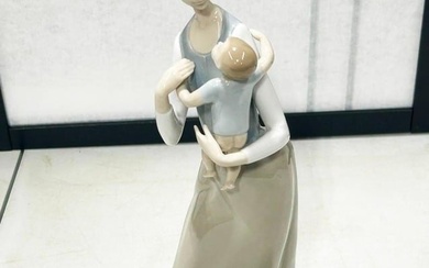 Lladro Figurine 4701 Mother with Child Gloss Finish 14"