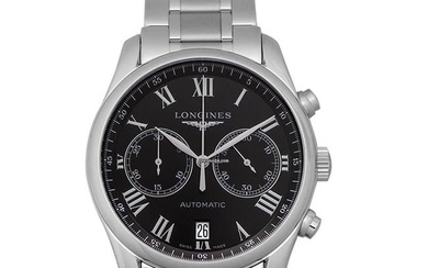 Longines Master Collection L26294516 - The Longines Master Collection Black/Steel 40mm