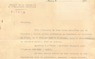 MOULIN JEAN PIERRE : (1899-1943) Président français du Conseil national de la Résistance pendant la...