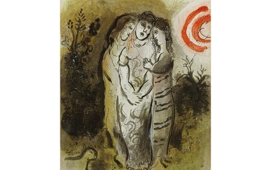 Marc Chagall, 1887 Witebsk – 1985 Saint-Paul-de-Vence, NOEMI ET SES BELLES FILLES