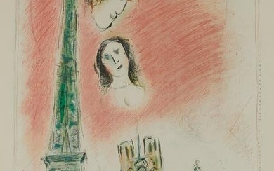 Marc Chagall "Paris of Dream" Lithograph