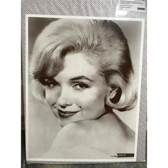 Marilyn Monroe Sepia Tone Photo Print