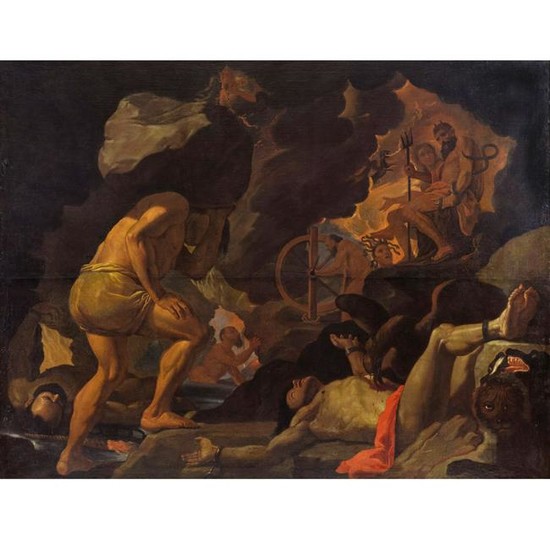 Mattia Preti Taverna 1613 - Malta 1699 205x270 cm.