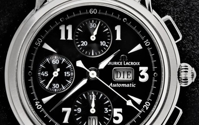 Maurice Lacroix - MASTERPIECE - "CRONEO" - Swiss Automatic Chronograph -Ref. No: MP6318 - Excellent Condition - Warranty - Men - 2000-2010