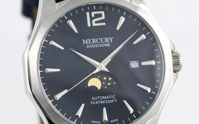 Mercury - NEW MODEL - DODEGONE Moonphase - Automatic Swiss Watch - MEA480-SL-9 - No Reserve Price - Men - 2011-present