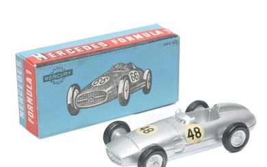 Mercury No. 55 Mercedes Formula One Racing Car. Silver RN48....