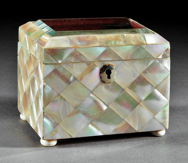 Mother-of-Pearl Tea Caddy