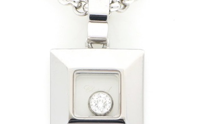 No Reserve Price - Chopard Necklace - White gold Round Diamond