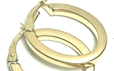 No Reserve Price - Hoop earrings - 18 kt. Yellow gold