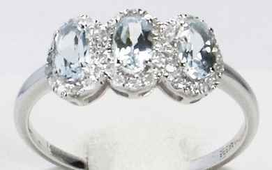 No Reserve Price Ring - White gold - Diamond
