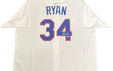 Nolan Ryan Autographed Texas Rangers