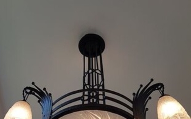 Noverdy France - Hanging lamp, chandelier