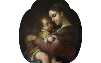 Raimondo Sala (XVII) - Donna con bambino