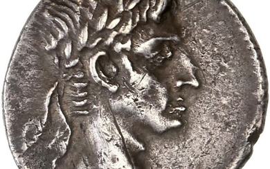 Roman Empire - AR Denarius, Augustus (27 BC-AD 14). L. Mescinius Rufus, Rome, 16 BC