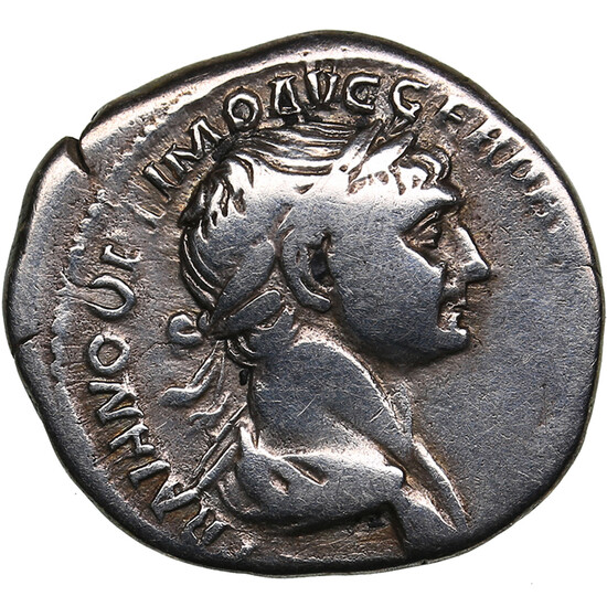 Roman Empire AR Denarius - Trajan (AD 98-117)