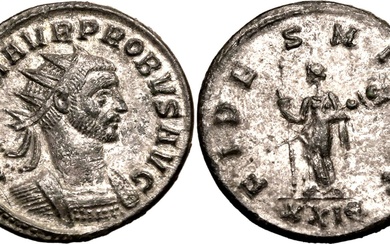 Roman Empire Probus AD 276-282 BI Antoninianus Good Extremely Fine; well-centred, much silvering remaining