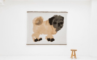 Rop van Mierlo - Wild Animals - Tapestry - Pug wall hanging