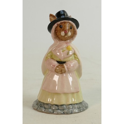 Royal Doulton bunnykins figure Welsh Lady DB172: In a white ...