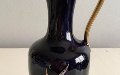 Royal Porzellan Echt Cobalt Bavaria Vase