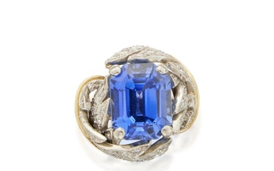 Sapphire and Diamond Ring, Schlumberger for Tiffany & Co.