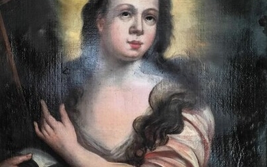 Scuola Francese del XVII - XVIII - Maria Maddalena Penitente