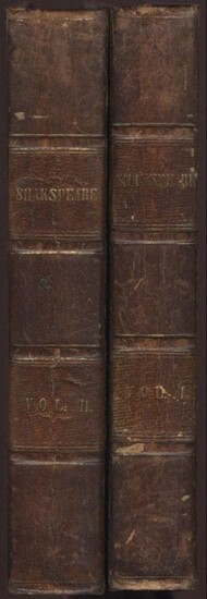 Shakespeare, Dramatic Works, Poems, Complete 2v.Ed 1835