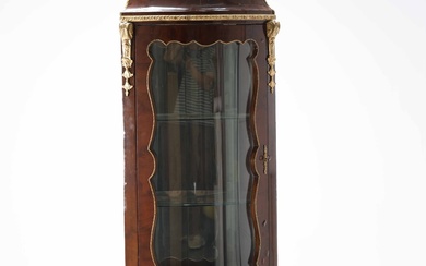 Showcase/corner cabinet with crown - 20th century
