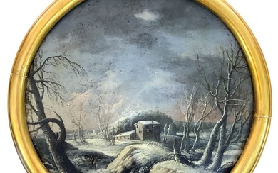 Snowy landscape, Second half of the 18th century
