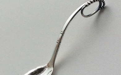 Spoon, sugar spoon - .925 silver - Georg Jensen Denmark - Denmark - First half 20th century