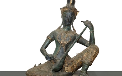 Statua in bronzo raffigurante il Principe thailandese Phra Aphai Mani
