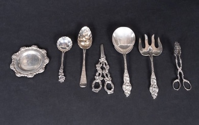 Sterling Silver Serving Servers Collection Lot Over 500 Grams