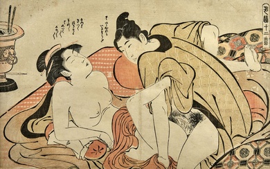 Torii Kiyonaga (1752-1815) - Oban yoko-e,... - Lot 299 - Beaussant Lefèvre & Associés