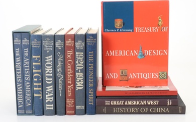 "Treasury of American Design and Antiques" and American Heritage History Books